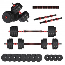 Гантелі з функцією штанги 2в1 Fit-On Pro 53кг, код: 2040-0053