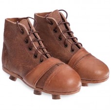 Бутси футбольні PlayGame Vintage Mini довжина стопи 18см, коричневий, код: F-0257 Бутси футбольні PlayGame Vintage Mini довжина стопи 18см, коричневий, код: F-0257