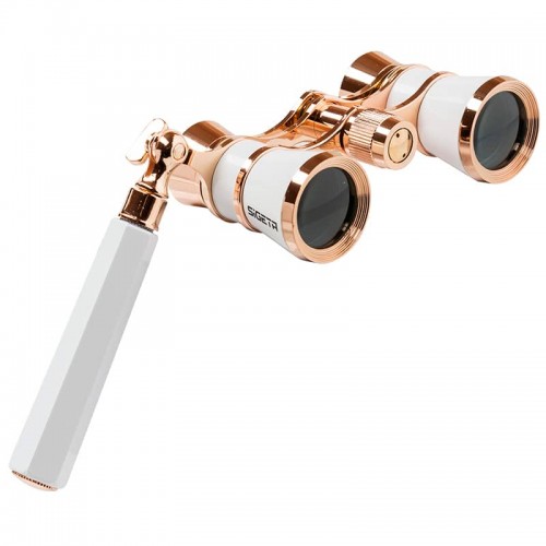 Театральний бінокль Sigeta Teatrum L 3x25 (лорнет) White, код: 65877-DB Театральний бінокль Sigeta Teatrum L 3x25 (лорнет) White, код: 65877-DB