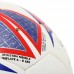 М"яч футбольний Soccermax Hybrid №5 PU, білий-червоний, код: FB-4166_WR