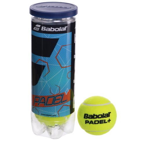 М'яч для великого тенісу Babolat Padel X3 Yellow 3шт салатовий, код: BB501045-113-S52