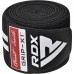 Бинти на коліна RDX Gym Knee Wrap R11, чорний-білий, код: WAH-KR11BW