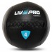 М"яч набивний медичний для кросфіту LiveUp 4кг, чорний, код: LP8103-4