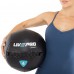 М"яч набивний медичний для кросфіту LiveUp 4кг, чорний, код: LP8103-4