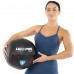 М"яч набивний медичний для кросфіту LiveUp 4кг, чорний, код: LP8103-4