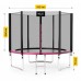 Батут із зовнішньою сіткою 4Fizjo Classic 10FT 312 см Black/Pink, код: P-5907739314567