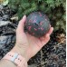 Масажний м"яч PowerPlay Epp Massage Ball 80 мм, чорний-червоний, код: PP-4350_Red_d8