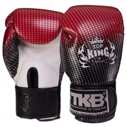 Рукавички боксерські Top King Ultimate шкіряні M, червоний, код: TKBGKC-01_M_R-S52