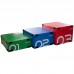 Бокс плиометрический мягкий набор Zelart Plyo Boxes 30/45/60см зеленый, синий, красный 3шт, код: FI-3634-S52