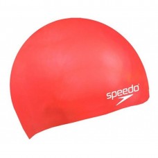 Шапка для плавання Speedo Moulded Silc Cap Ju червоний дит OSFM, код: 5051746363923