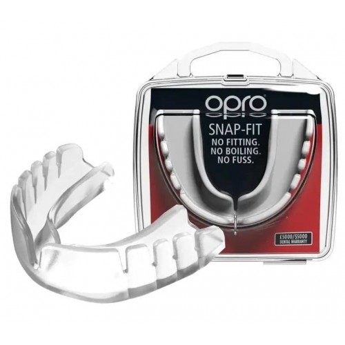 Капа Opro Snap-Fit дитяча (вік до 10) Clear, код: SN_JR_Clear-PP