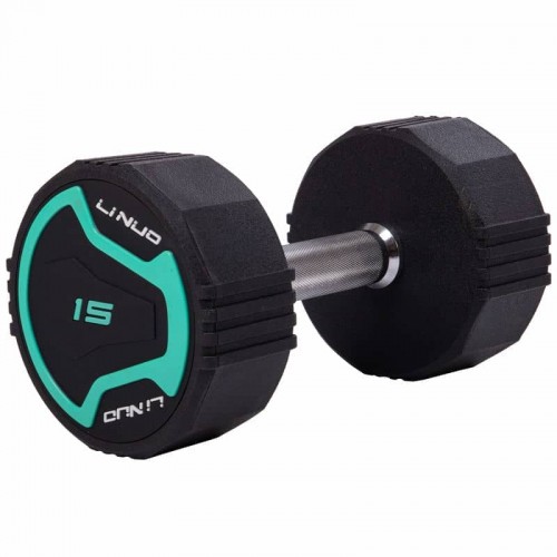 Гантель цільна професійна Li Nuo 1х15кг чорний, код: TA-3614-15-S52 Гантель цільна професійна Li Nuo 1х15кг чорний, код: TA-3614-15-S52