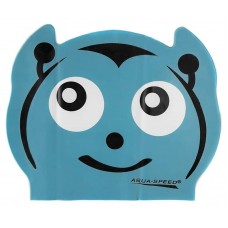 Шапка для плавання Aqua Speed Zoo Latex НЛО, синій, код: 5908217657664