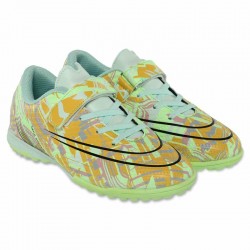 Сороконіжки футбольні дитячі Zhenzu розмір 38, м"ятний-помаранчевий, код: 761-2-1_38 Сороконіжки футбольні дитячі Zhenzu розмір 38, м"ятний-помаранчевий, код: 761-2-1_38