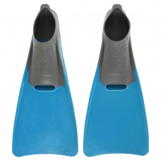 Ласти із закритою п'ятою MadWave розмір 42-43, блакитний-сірий, код: M074605608W Ласти із закритою п'ятою MadWave розмір 42-43, блакитний-сірий, код: M074605608W