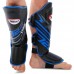 Захист гомілки та стопи для єдиноборств Twins XL, чорний-синій, код: BO-5086_XLBL Захист гомілки та стопи для єдиноборств Twins XL, чорний-синій, код: BO-5086_XLBL