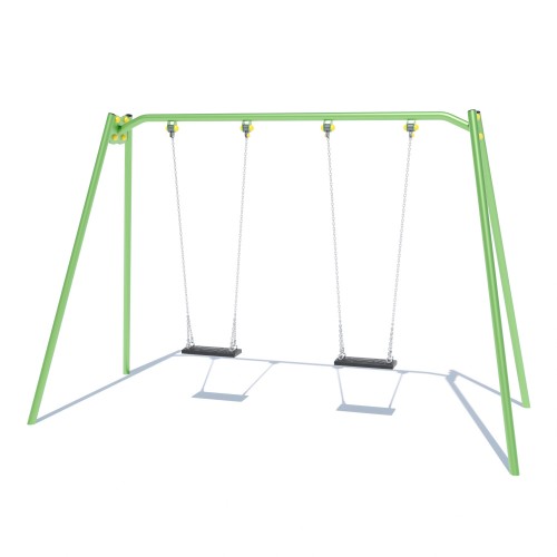 Гойдалка подвійна велика Miros 3540х1610х2280 мм, код: DIOS312.1 Гойдалка подвійна велика Miros 3540х1610х2280 мм, код: DIOS312.1