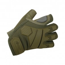 Рукавички тактичні Kombat UK Alpha Fingerless Tactical Gloves, розмір L, койот, код: 5060545657553
