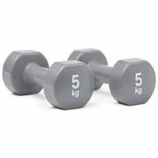 Гантелі Reebok 2х5 кг, сірий, код: RAWT-18005-IA