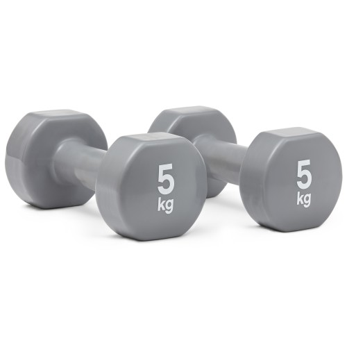 Гантелі Reebok 2х5 кг, сірий, код: RAWT-18005-IA