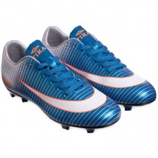 Бутси футбольні Tika розмір 39 (26см), синій-срібний код: GF-001-1-B_39