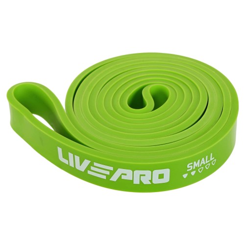 Гума петля для підтягування та тренувань стрічка силова LiveUp Super Band Small 11-29кг, зелений, код: LP8410-S Гума петля для підтягування та тренувань стрічка силова LiveUp Super Band Small 11-29кг, зелений, код: LP8410-S