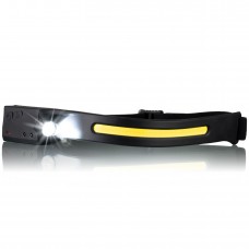 Ліхтар налобний National Geographic Iluminos Stripe 300 lm + 90 Lm USB Rechargeable (9082600), код: 930158-SVA