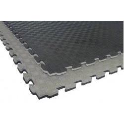 Мат-татамі ластівчин хвіст Lanor 1000х1000х26мм, сіро-чорний, код: 1744028570-E