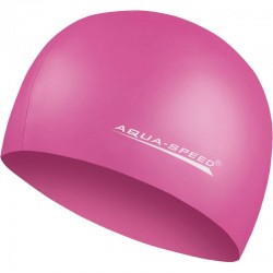 Шапка для плавання Aqua SpeedMega темно-рожевий, код: 5908217635556