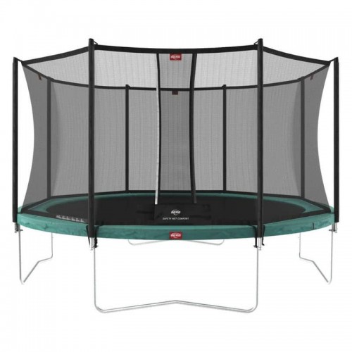 Батут BERG Grand Champion Regular 520 Green + захисна сітка Safety Net Deluxe, код: 30.35.75.71-S