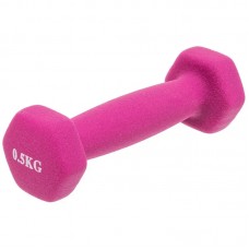 Гантель для фітнесу з неопреновим покриттям Generation Fitness FF51D4A-0.5kg, 1х0,5 кг, рожевий, код: 522903-AX Гантель для фітнесу з неопреновим покриттям Generation Fitness FF51D4A-0.5kg, 1х0,5 кг, рожевий, код: 522903-AX