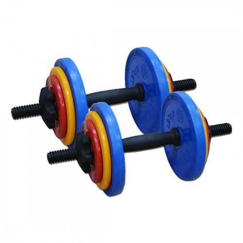 Гантель розбірна InterAtletika 2х10 кг, код: SТ531.10-2-IA