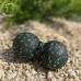 Масажний м"яч подвійний PowerPlay Epp Foam peanut Ball 160х80 мм, чорний-зелений, код: PP_4352_Green_8x16