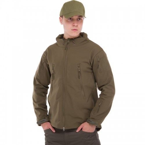 Куртка тактична Tactical L (48-50) оливковий, код: TY-5707_LOL