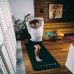 Килимок для йоги та фітнесу + чохол 4yourhealth Fitness Yoga Mat 180х61х1см, чорний, код: 4YH_0132_Black