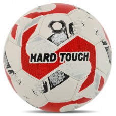 М'яч для футзалу Hard Touch PU Hydro Technology №4, білий-червоний, код: FB-5038_WR