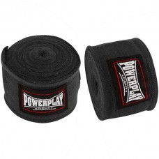 Бинти для боксу PowerPlay Black 3m, код: PP_3046_2.5m_Black