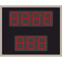 Табло для гирьового спорту LedPlay (485х400), код: GS1001