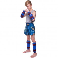 Захист гомілки і передпліччя FitBox L синій, код: BO-4382_LBL Захист гомілки і передпліччя FitBox L синій, код: BO-4382_LBL