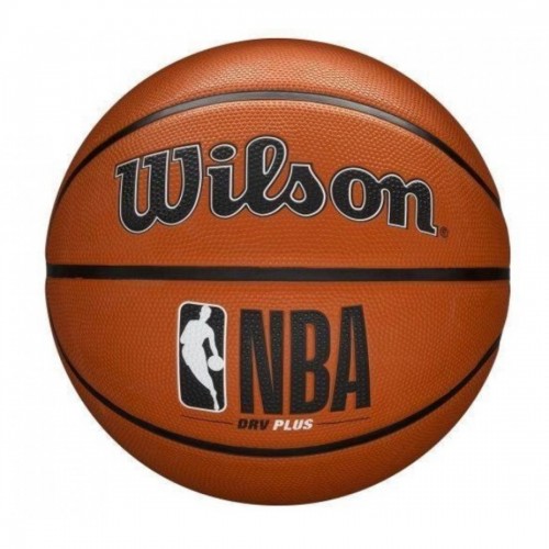 М"яч баскетбольний Wilson NBA DRV Plus BSKT №6, коричневий, код: 1949790313398