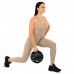 Медбол м"яч медичний дворучний з хватами LiveUp Medicine Ball 5кг, чорний, код: LP8111-5