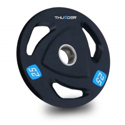 Диск олімпійський Thunder 2,5 кг, чорний, код: Olympic-Plate-2,5KG-IN