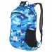 Рюкзак складний портативний 4Monster Water Resistant Portable 140х80 мм, камуфляж синій, код: T-CDB-24_KBL