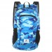 Рюкзак складний портативний 4Monster Water Resistant Portable 140х80 мм, камуфляж синій, код: T-CDB-24_KBL