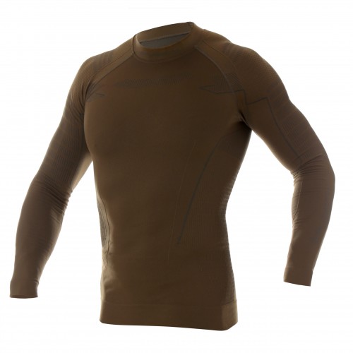 Футболка з довгим рукавом Brubeck Ranger Thermo M khaki LS14860-M-khaki