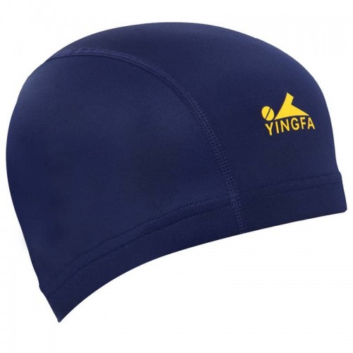 Шапочка для плавання Yingfa, темно-синій, код: C0075_DBL