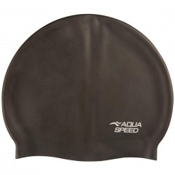 Шапка для плавання Aqua SpeedMono XL чорний, код: 5908217638694