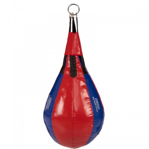 Груша боксерська підвісна Sportko 600x450 мм синій-червоний, код: GP-4_BLR-S52
