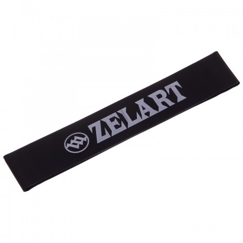 Гумка для фітнесу Zelart Loop Bands L чорний, код: FI-8228-5-S52