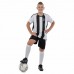 Форма футбольна дитяча Juventus домашня 2024, розмір 26, зріст 140-145, чорний-білий, код: CO-3731_26